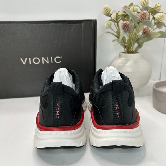 Vionic MWalk Max Walking Sneaker Water Repellent Black J0146F1001 Men 8.5M NWB main image 7